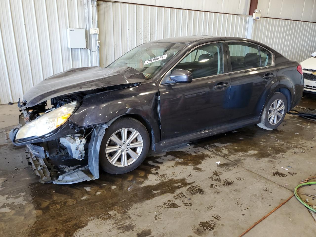 2012 Subaru Legacy 2.5I Premium VIN: 4S3BMBG64C3041947 Lot: 70906974