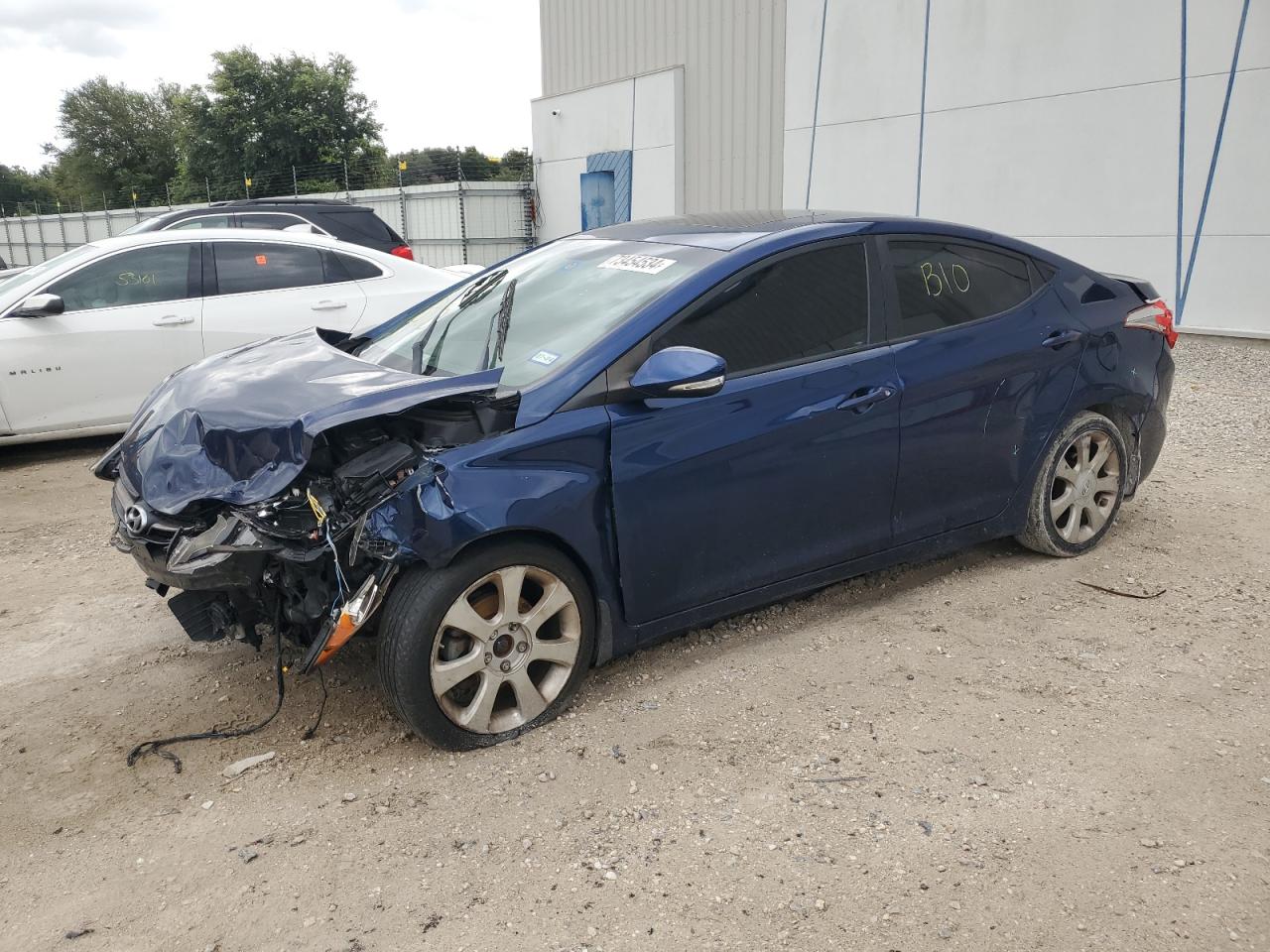 VIN KMHDH4AE0DU583482 2013 HYUNDAI ELANTRA no.1