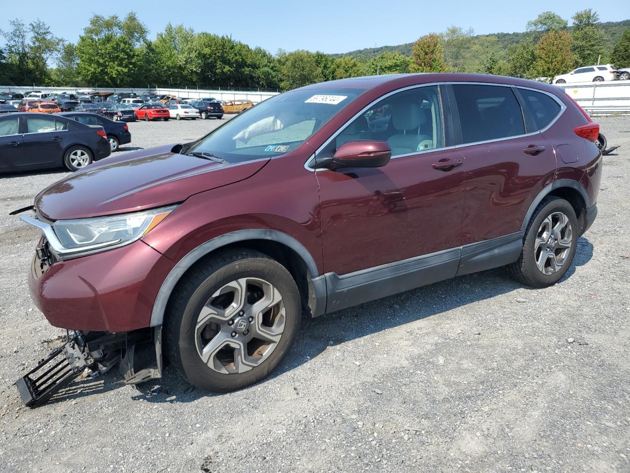 2017 Honda Cr-V Ex VIN: 2HKRW2H53HH667242 Lot: 69796244