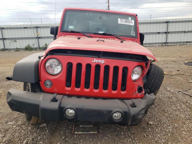 Parquets JEEP WRANGLER 2015 Czerwony