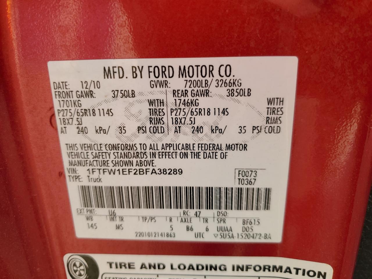 2011 Ford F-150 - Image 13