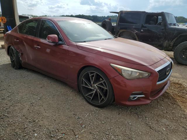  INFINITI Q50 2014 Red