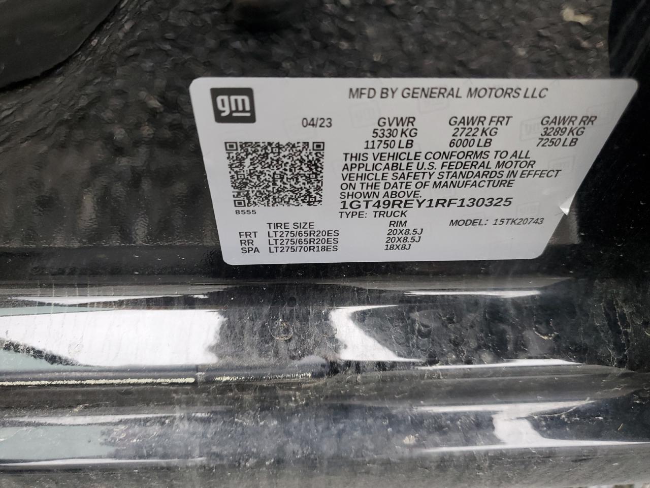 1GT49REY1RF130325 2024 GMC Sierra K2500 Denali