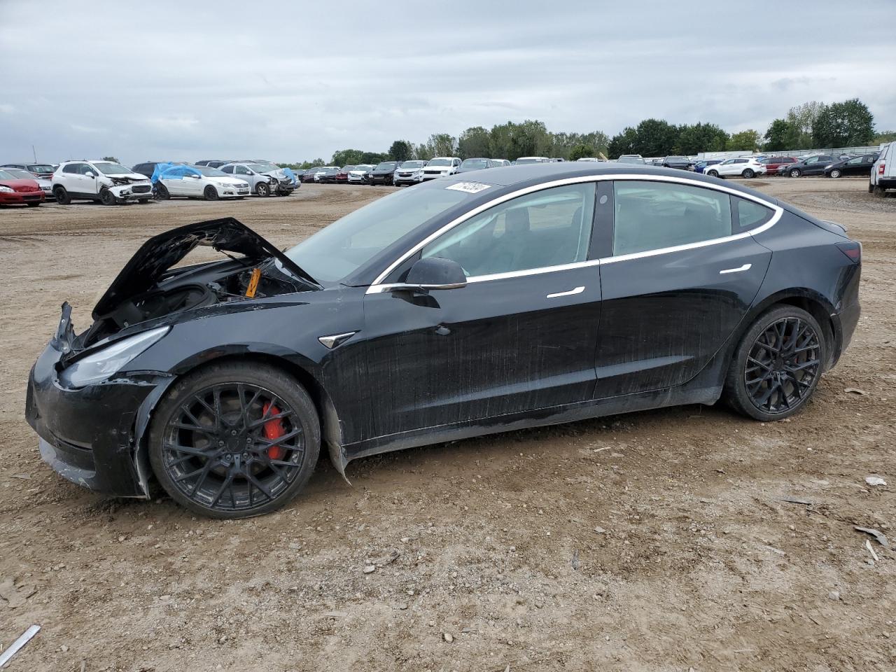 5YJ3E1EB3KF367980 2019 TESLA MODEL 3 - Image 1