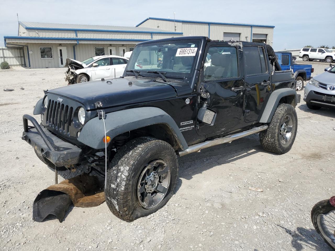 VIN 1C4BJWDG8FL602541 2015 JEEP WRANGLER no.1