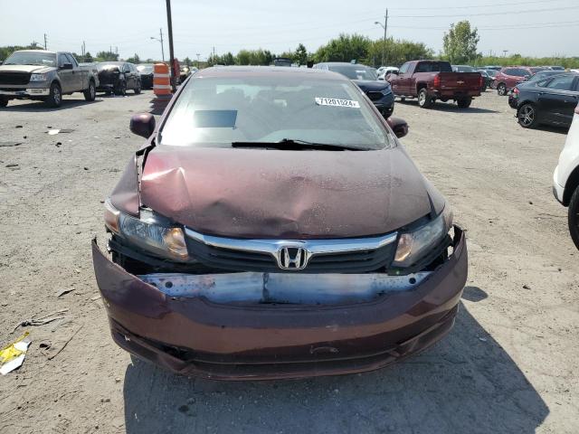  HONDA CIVIC 2012 Burgundy