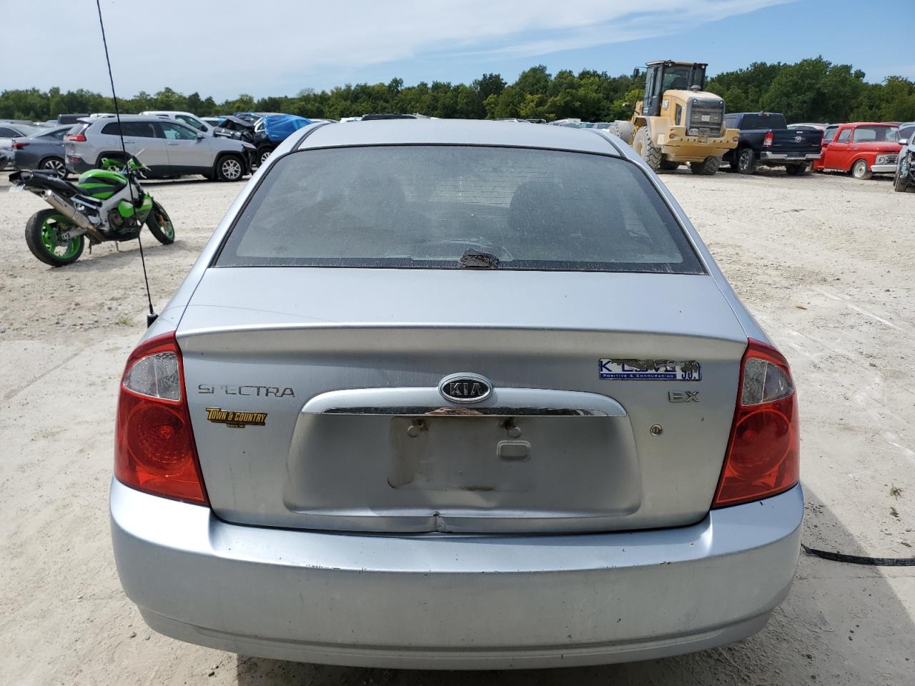 2006 Kia Spectra Lx VIN: KNAFE121665348840 Lot: 69798184