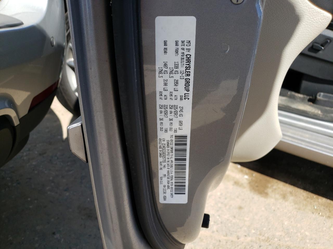 2C4RDGCG6ER257755 2014 Dodge Grand Caravan Sxt