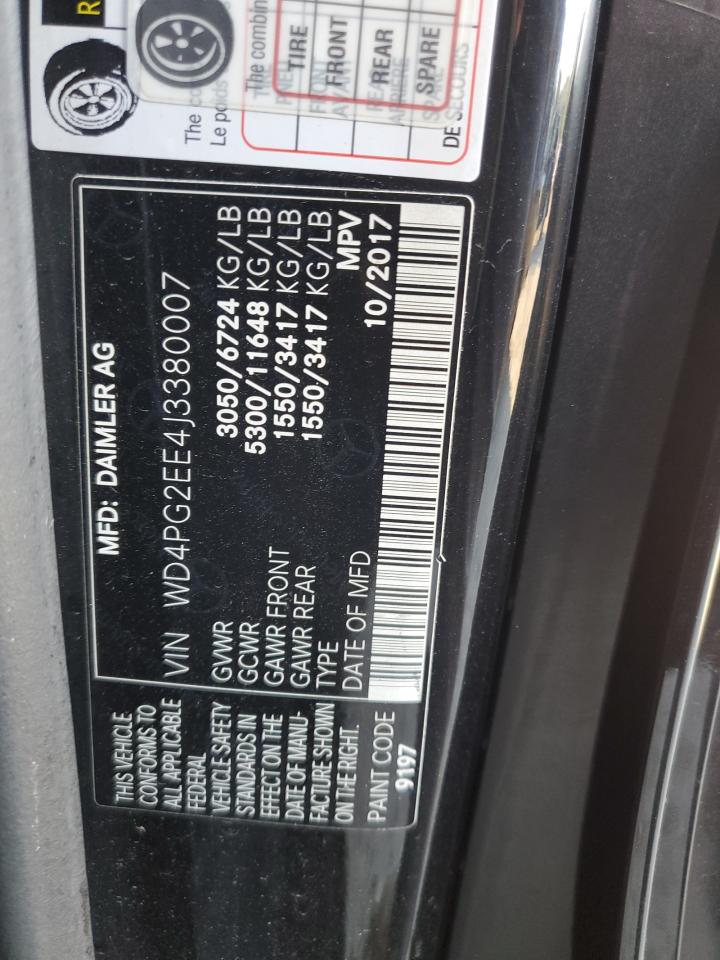 WD4PG2EE4J3380007 2018 Mercedes-Benz Metris