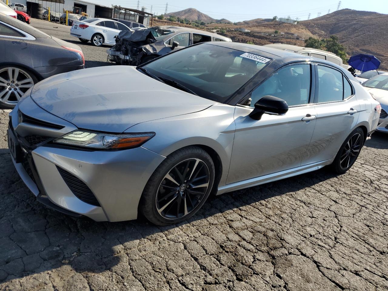 2018 Toyota Camry Xse VIN: 4T1BZ1HK5JU019823 Lot: 70336444