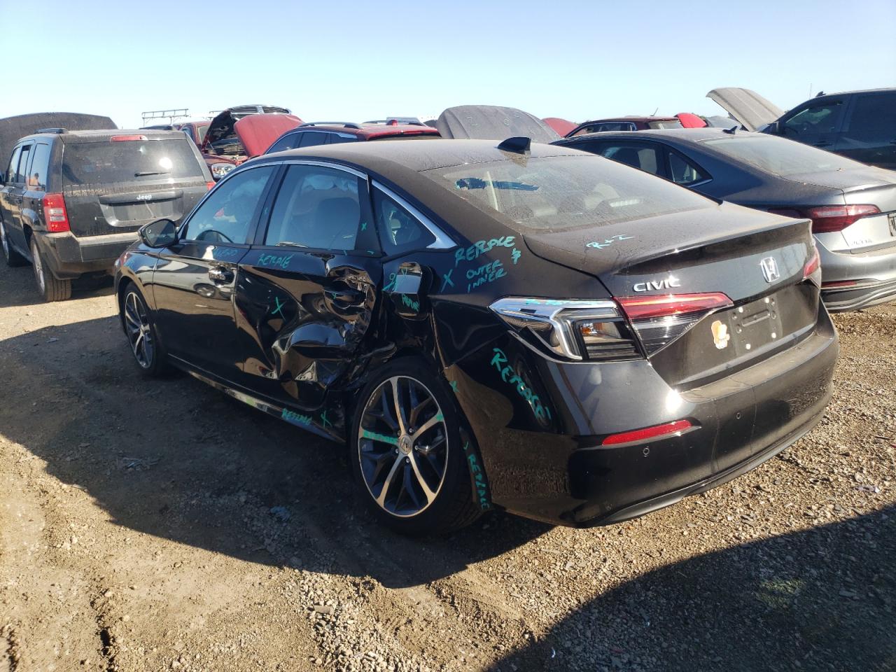 2024 Honda Civic Touring VIN: 2HGFE1F91RH329372 Lot: 69177864