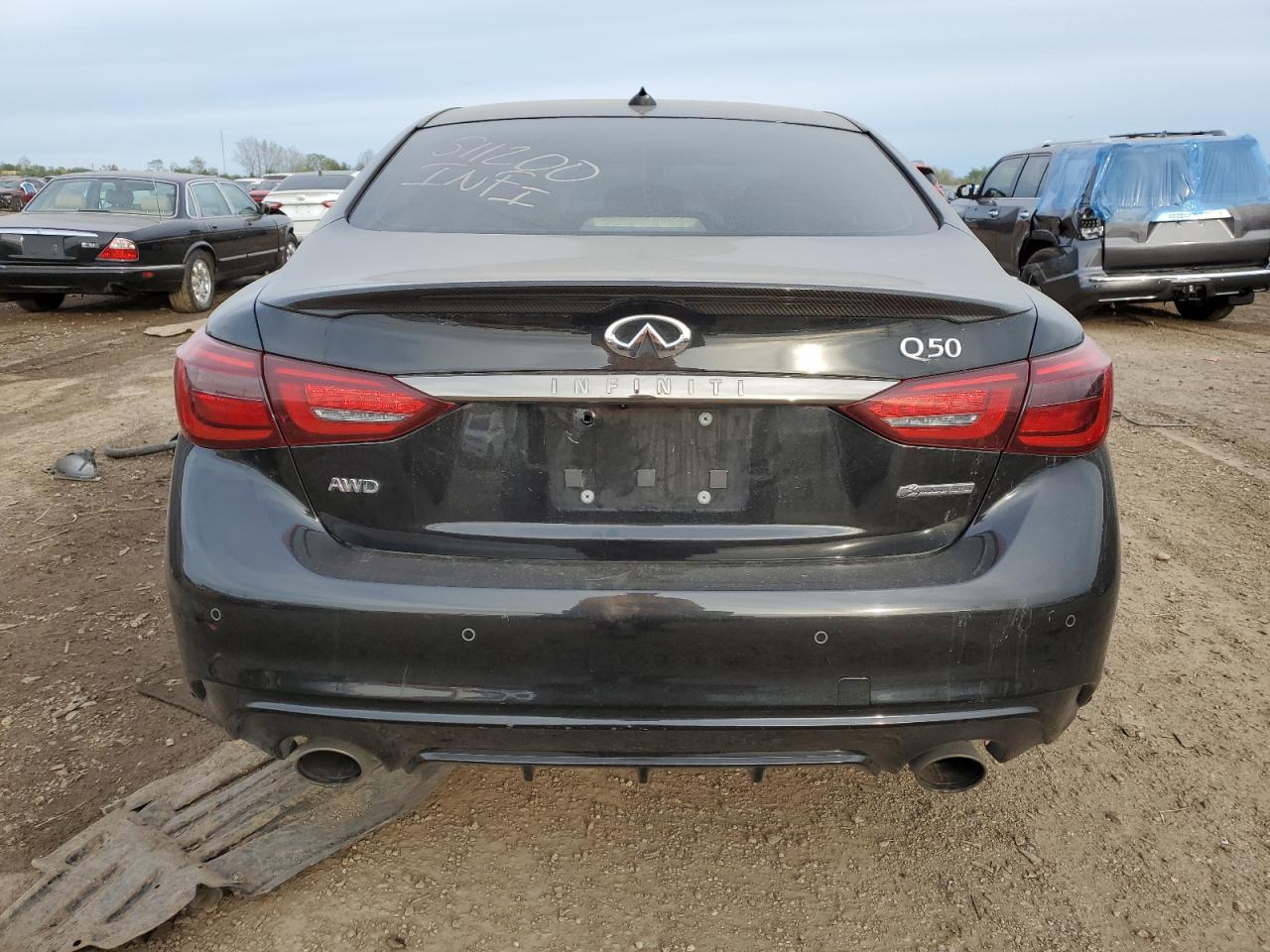 2021 Infiniti Q50 Sensory VIN: JN1EV7CR3MM755199 Lot: 73140854