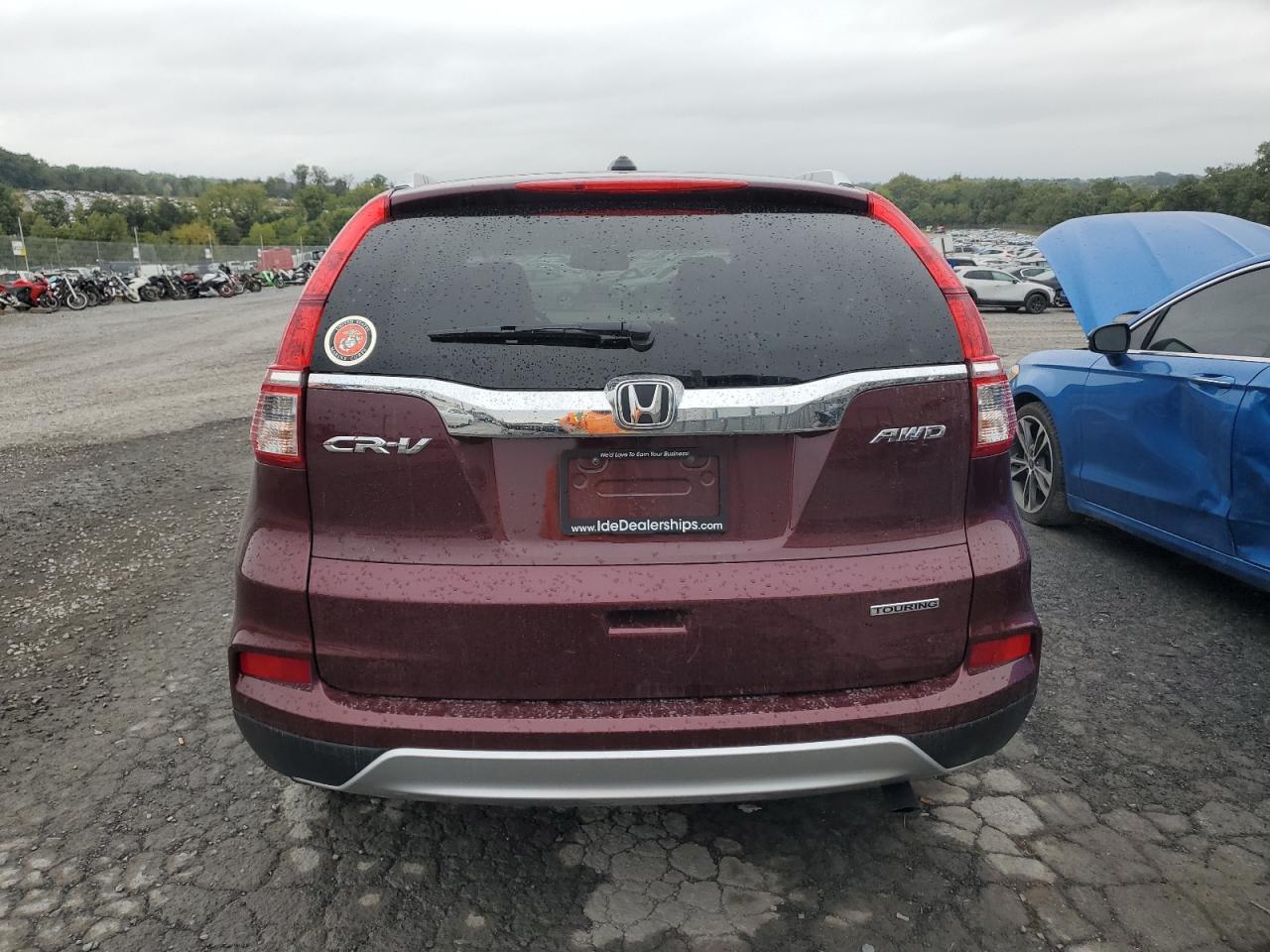 2015 Honda Cr-V Touring VIN: 5J6RM4H99FL132391 Lot: 71844844