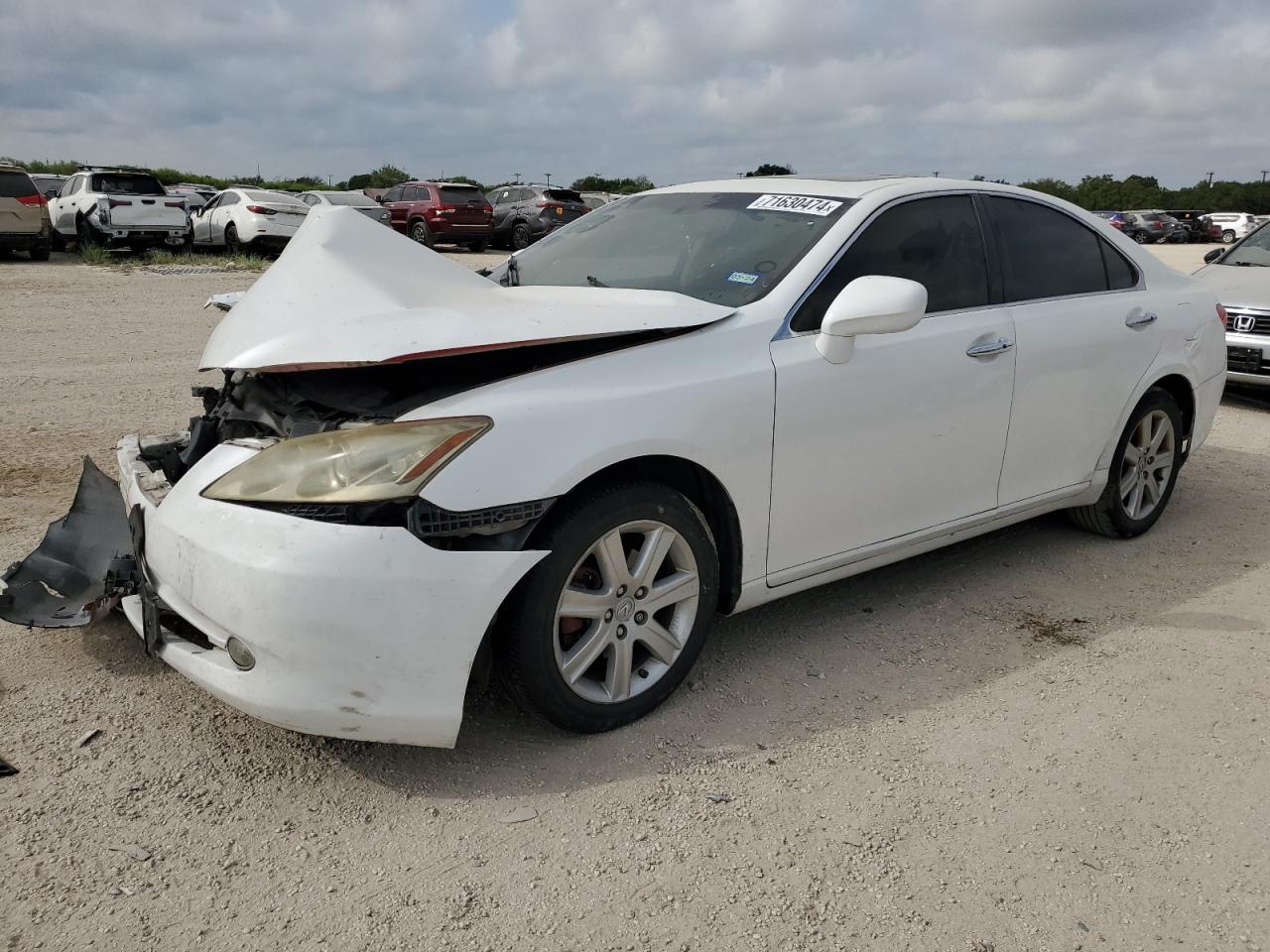 2007 Lexus Es 350 продається в San Antonio, TX - Front End