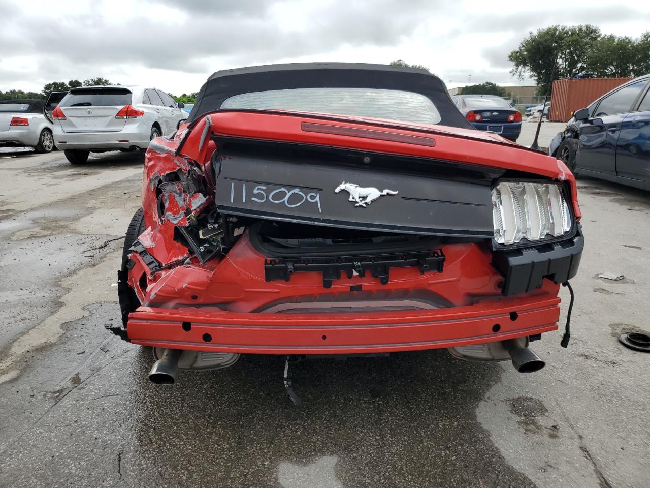 2018 Ford Mustang VIN: 1FATP8UH8J5115009 Lot: 71427064