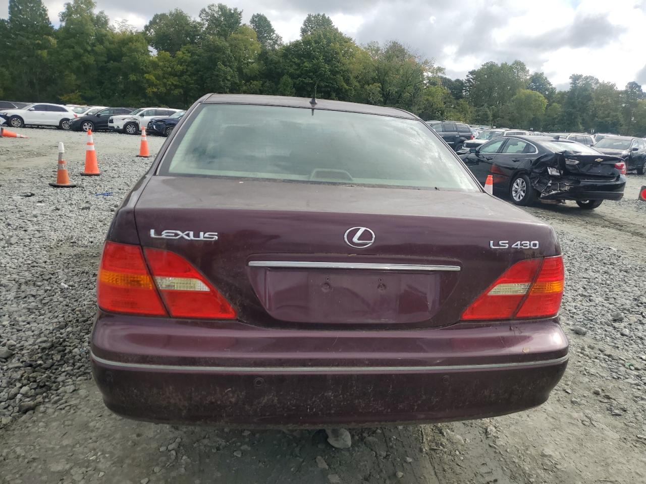 2003 Lexus Ls 430 VIN: JTHBN30F430110942 Lot: 72380474