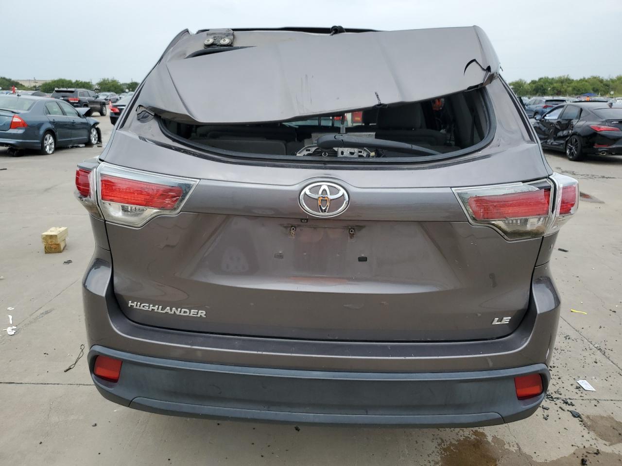 2015 Toyota Highlander Le VIN: 5TDZARFH1FS011083 Lot: 70053434