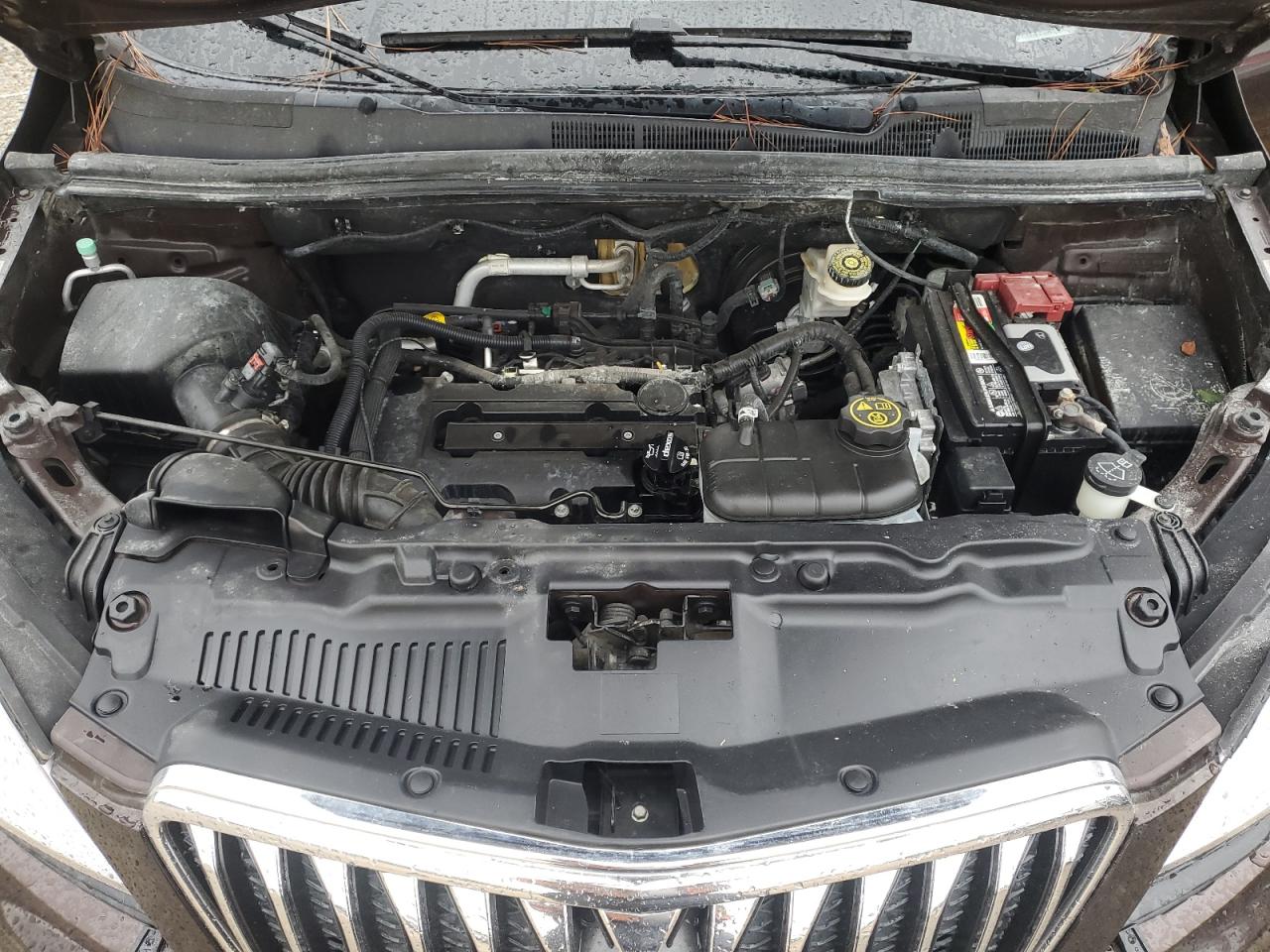 2015 BUICK ENCORE with BURN - ENGINE damage, VIN KL4CJCSB3FB237356