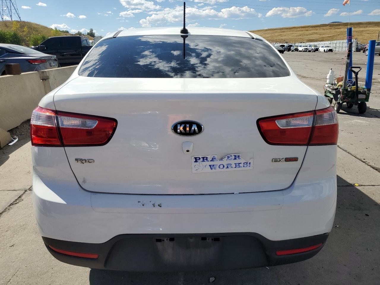 KNADN4A33E6414748 2014 Kia Rio Ex