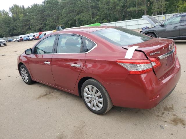  NISSAN SENTRA 2015 Red