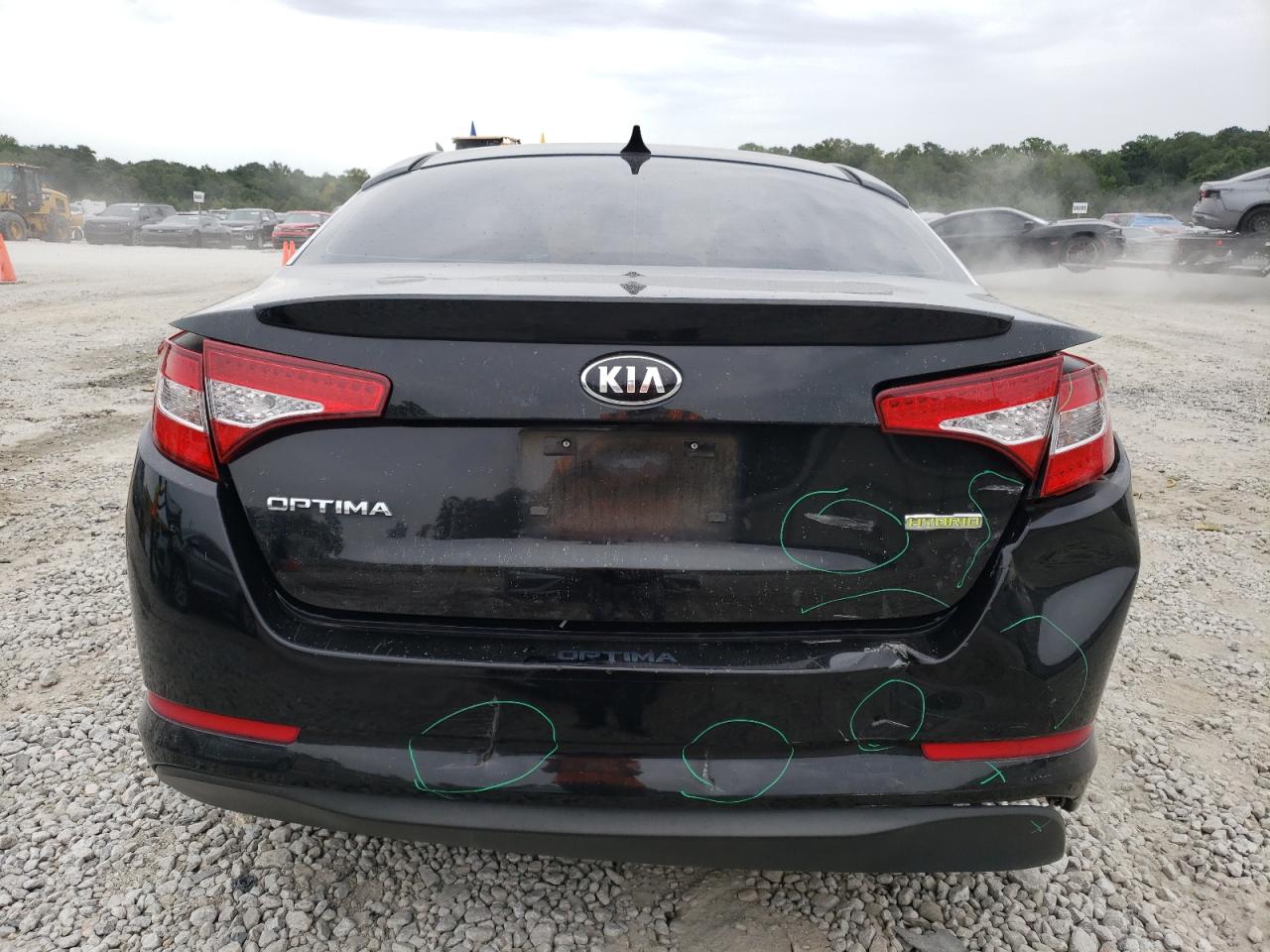 2013 Kia Optima Hybrid VIN: KNAGM4AD6D5050130 Lot: 70436794