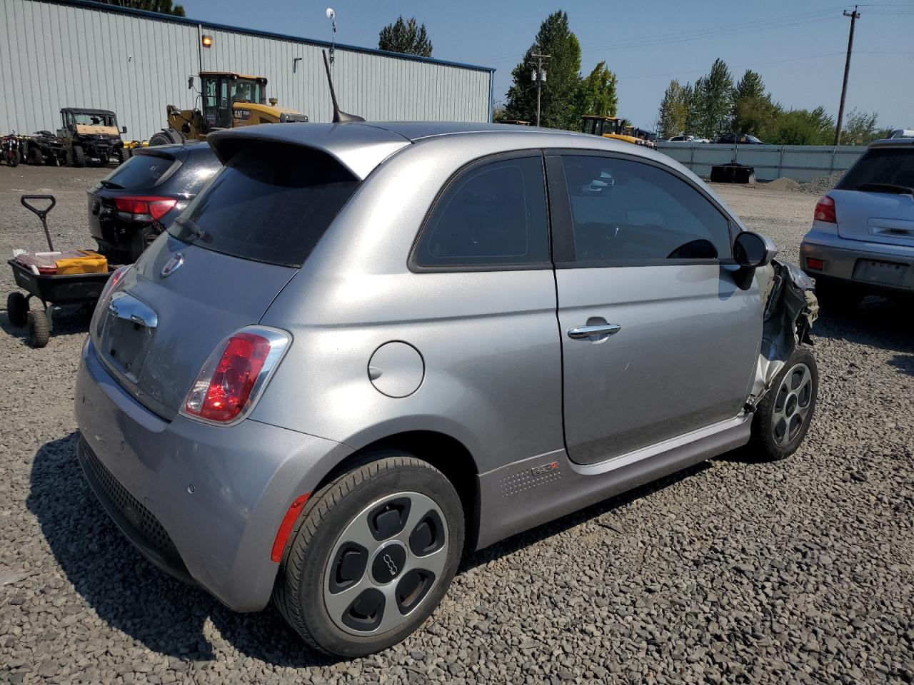 2017 Fiat 500 Electric VIN: 3C3CFFGE8HT586112 Lot: 70034624