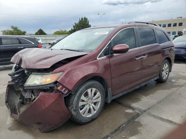  HONDA ODYSSEY 2016 Burgundy