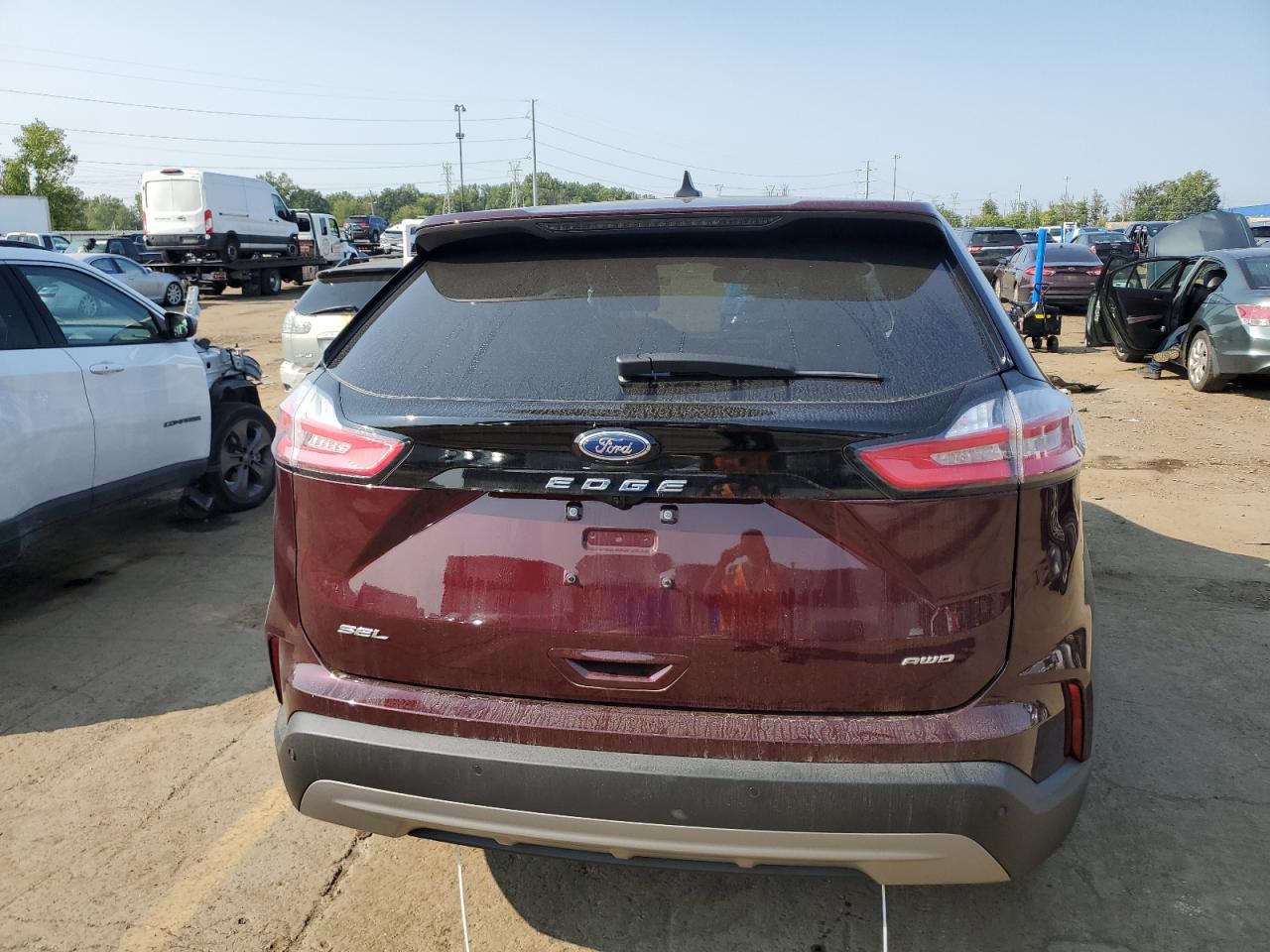 2022 Ford Edge Sel VIN: 2FMPK4J97NBA48223 Lot: 71181534