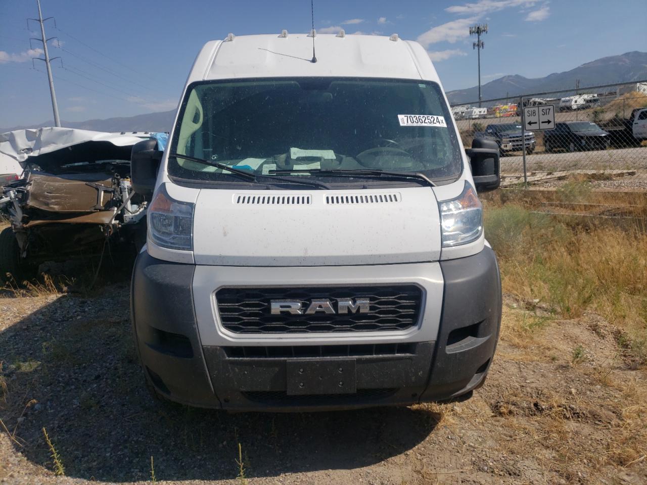 2021 Ram Promaster 3500 3500 High VIN: 3C6MRVJG2ME574085 Lot: 70362524