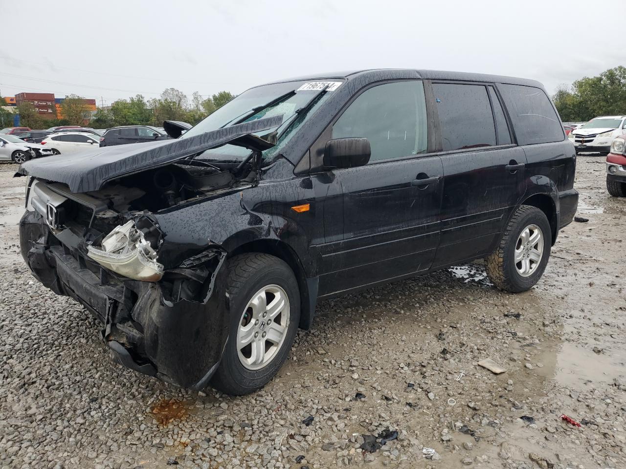 2006 Honda Pilot Lx VIN: 2HKYF18116H534852 Lot: 71967514