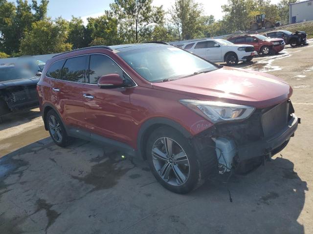 Parquets HYUNDAI SANTA FE 2016 Czerwony