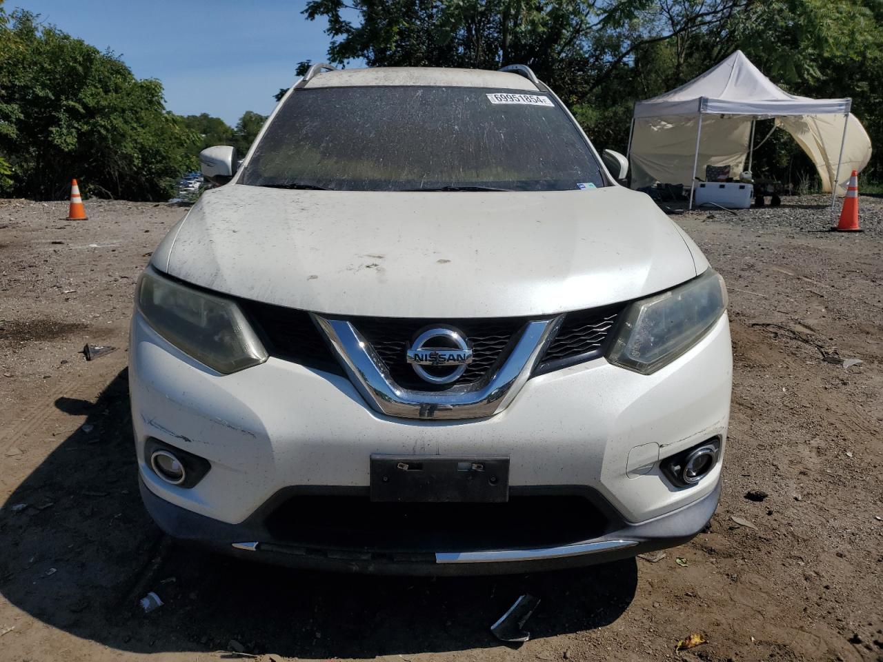 2015 Nissan Rogue S VIN: 5N1AT2MV5FC841635 Lot: 69951854