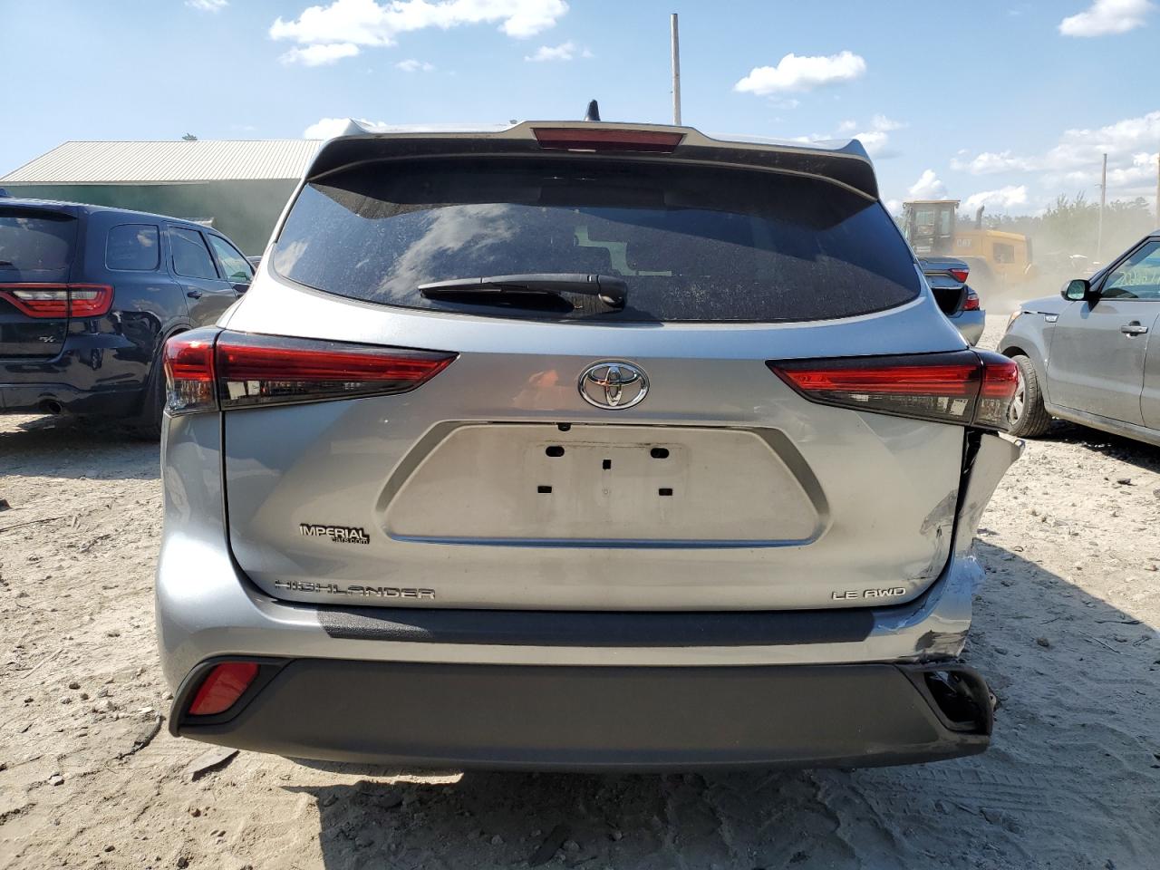 2022 Toyota Highlander L VIN: 5TDBZRBH2NS578630 Lot: 69987344