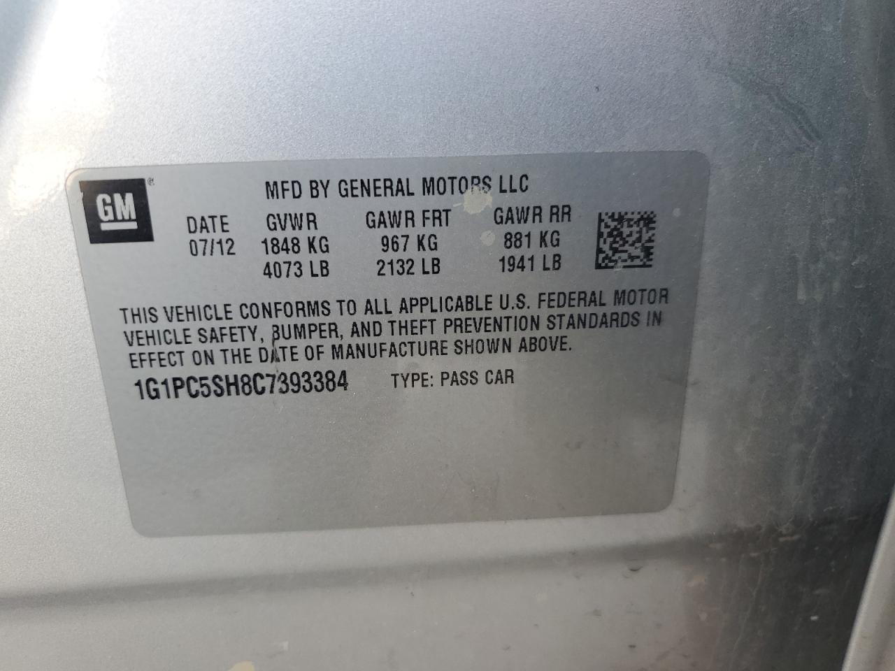 2012 Chevrolet Cruze - Image 12