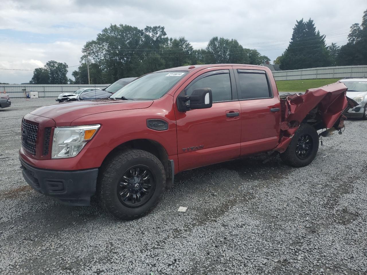 2017 Nissan Titan Sv на продаже в Gastonia, NC - Rear End