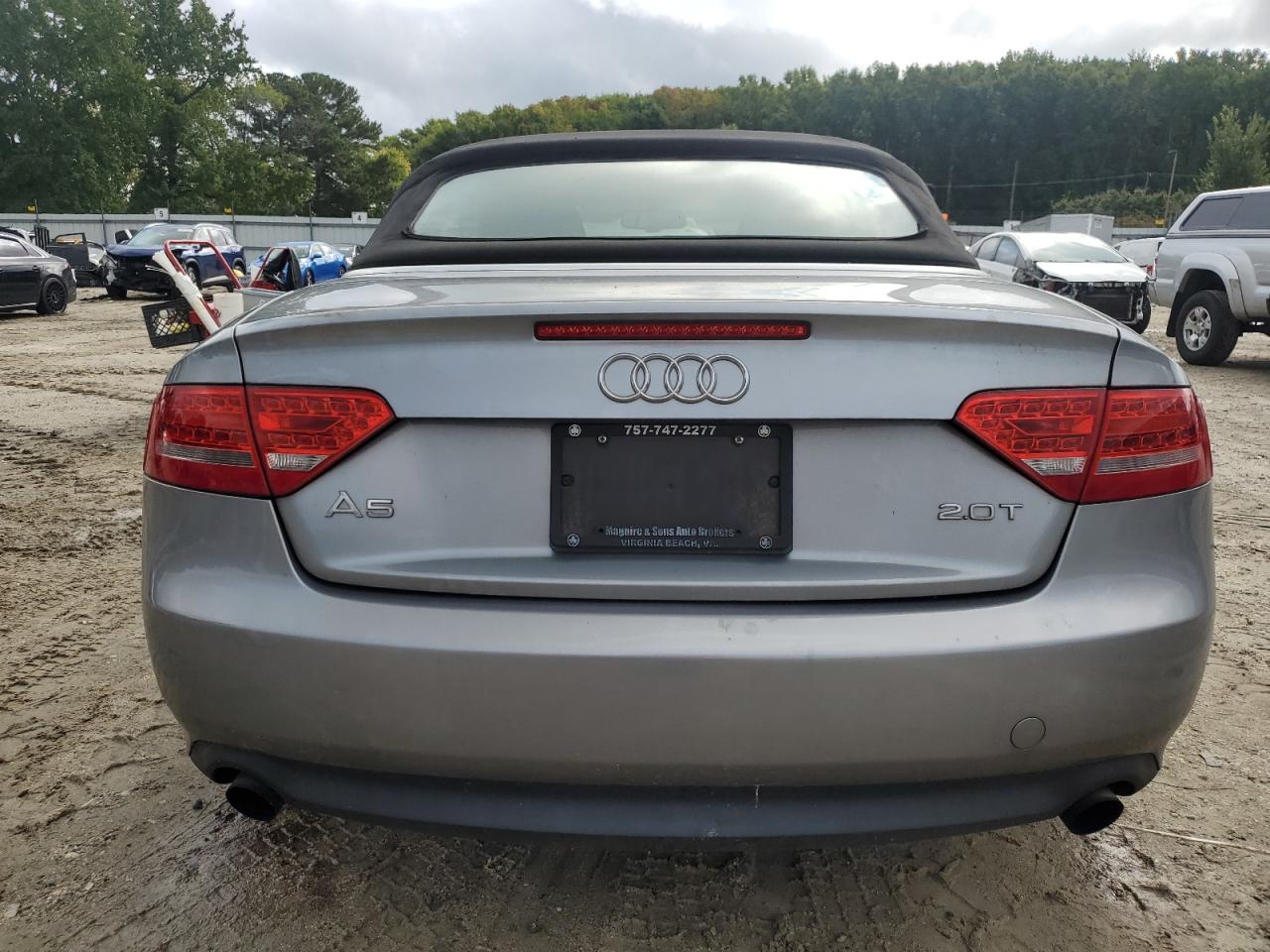 2010 Audi A5 Premium Plus VIN: WAULFAFH1AN008558 Lot: 73254404