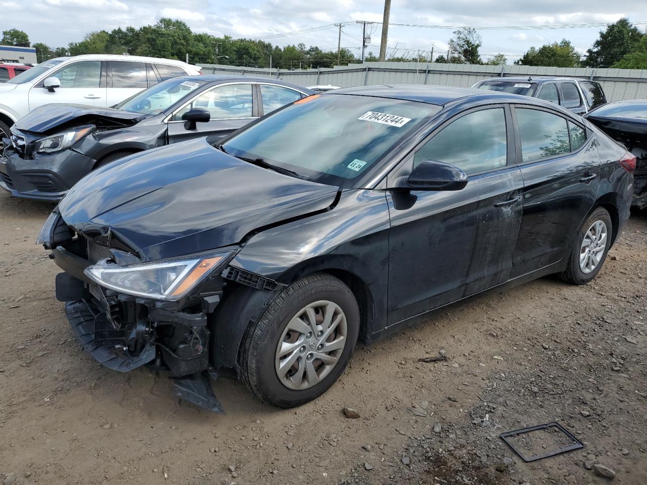 2020 Hyundai Elantra Se იყიდება Hillsborough-ში, NJ - Frame Damage