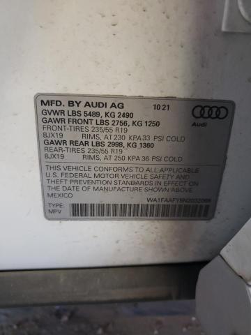 WA1FAAFY5N2032068 Audi Q5 PRESTIG 13