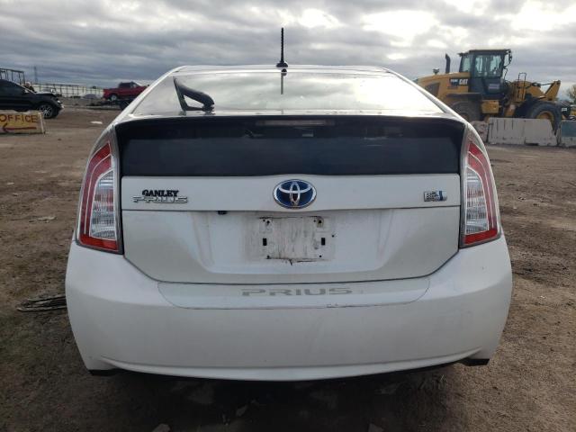  TOYOTA PRIUS 2012 Белы