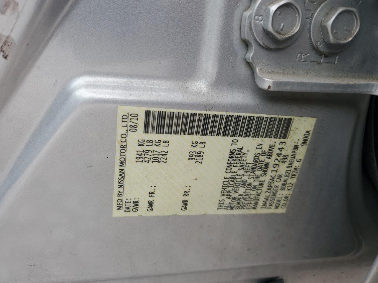 2010 Nissan Altima - Image 12