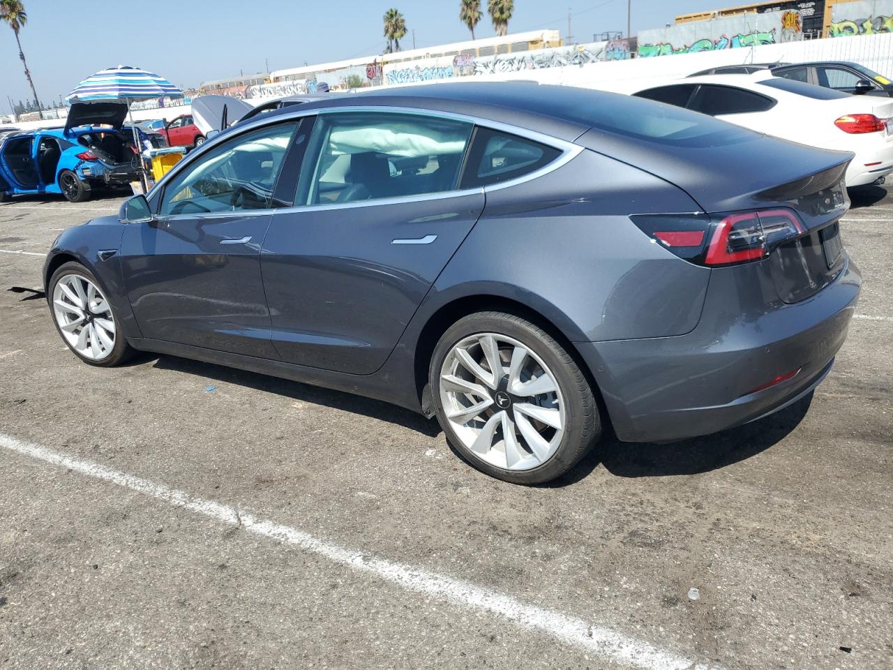 5YJ3E1EA4KF425487 2019 TESLA MODEL 3 - Image 2