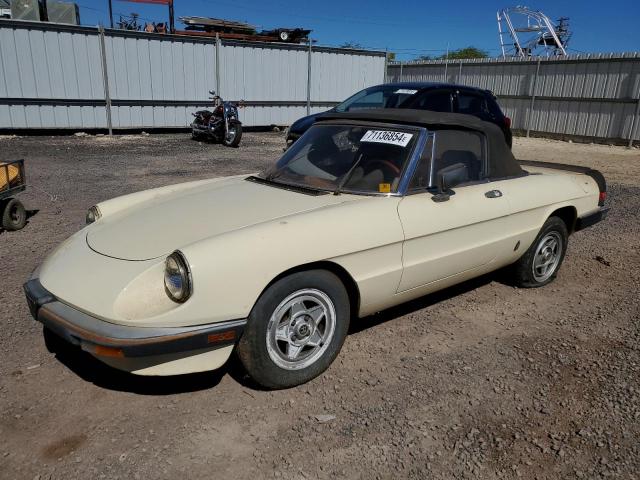 1983 Alfa Romeo Veloce 2000 Spider