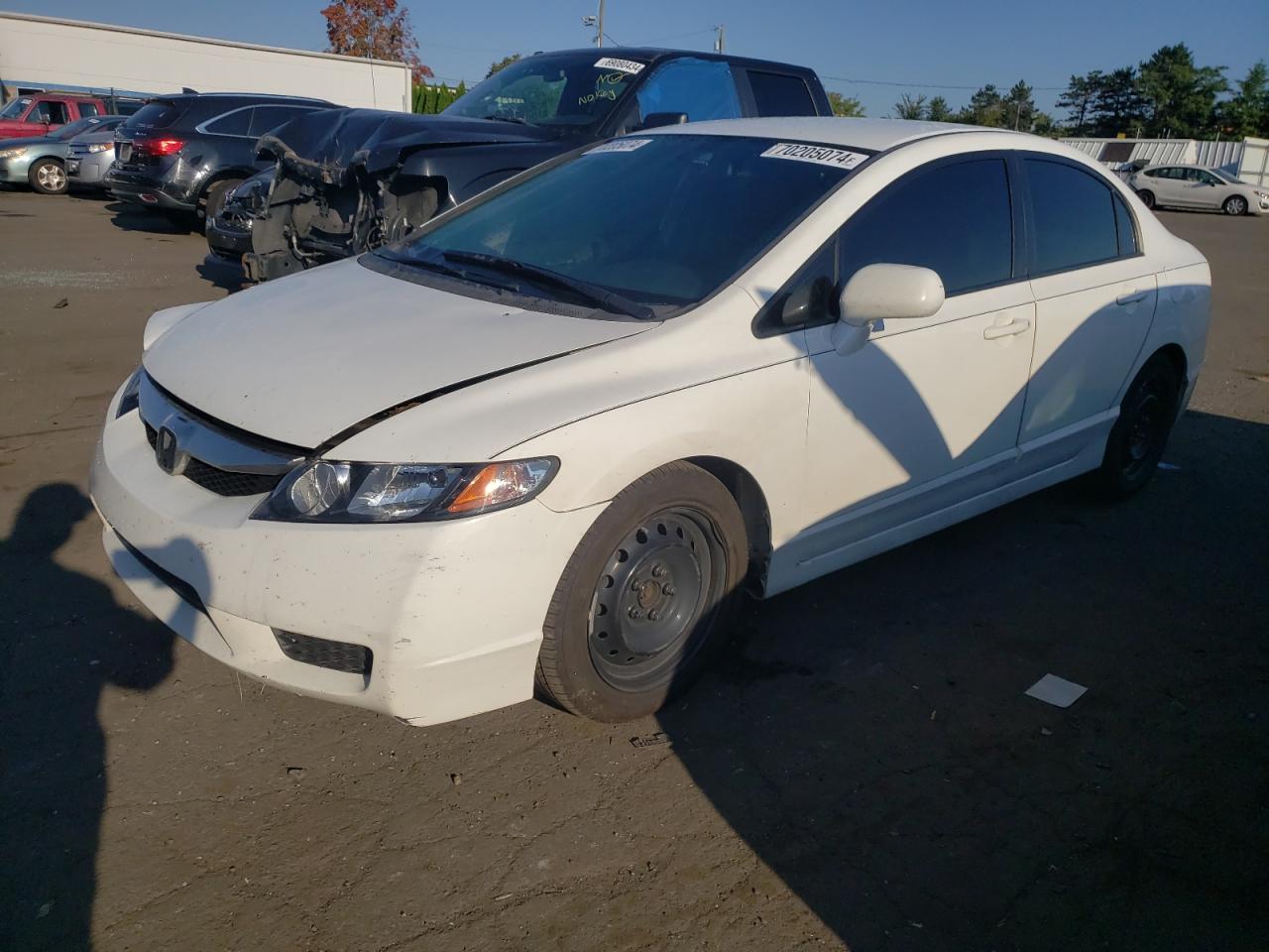 HONDA CIVIC 2010. Lot# 70205074. VIN 2HGFA1F51AH552086. Photo 1