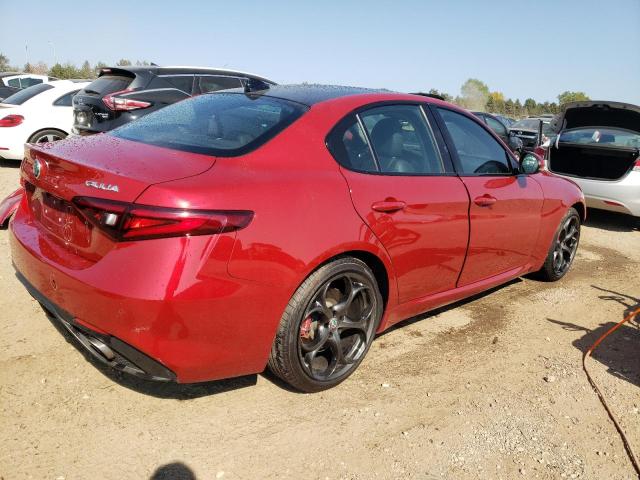  ALFA ROMEO GIULIA 2017 Червоний