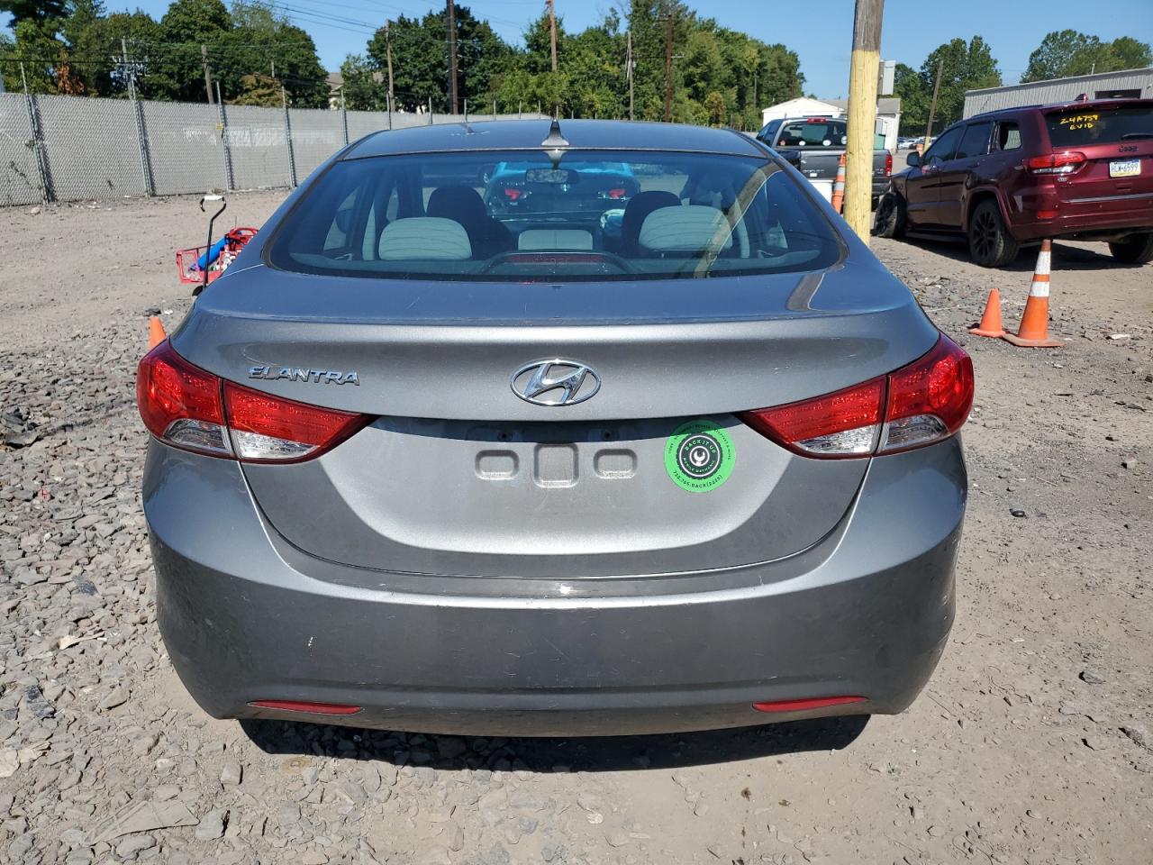2013 Hyundai Elantra Gls VIN: 5NPDH4AE6DH395967 Lot: 70569484