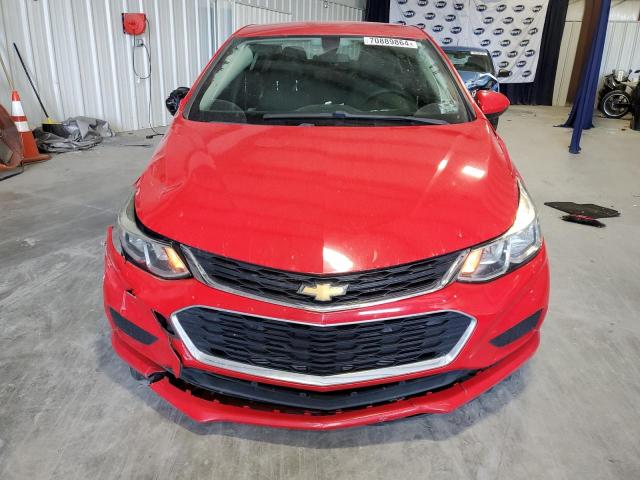  CHEVROLET CRUZE 2018 Червоний