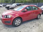 2014 Chevrolet Sonic Ls na sprzedaż w Waldorf, MD - Rear End