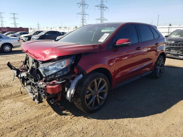  FORD EDGE 2018 Czerwony