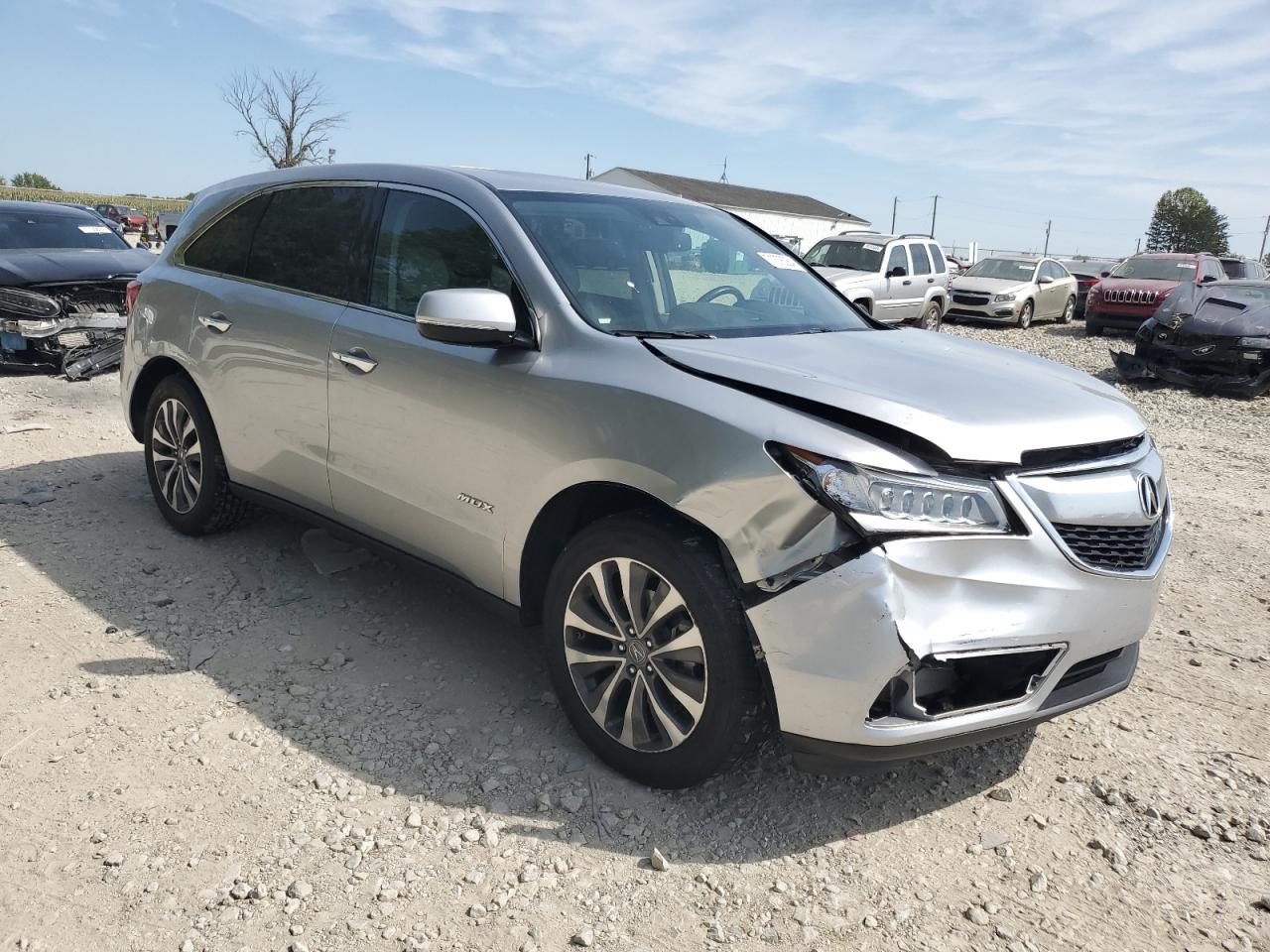 2014 Acura Mdx Technology VIN: 5FRYD4H47EB020100 Lot: 71378084