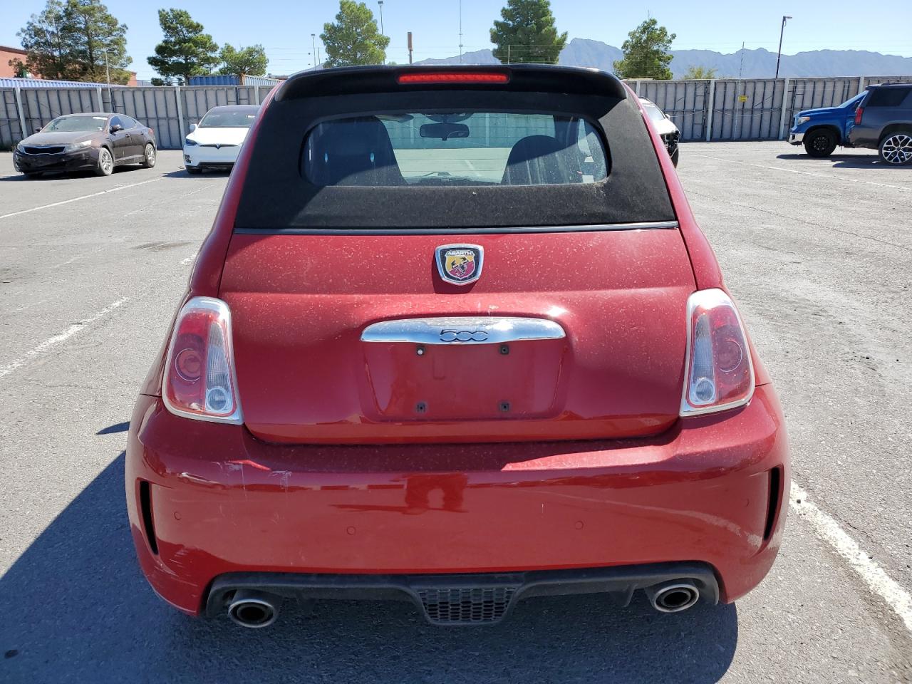 2015 Fiat 500 Abarth VIN: 3C3CFFJH7FT508047 Lot: 72200904